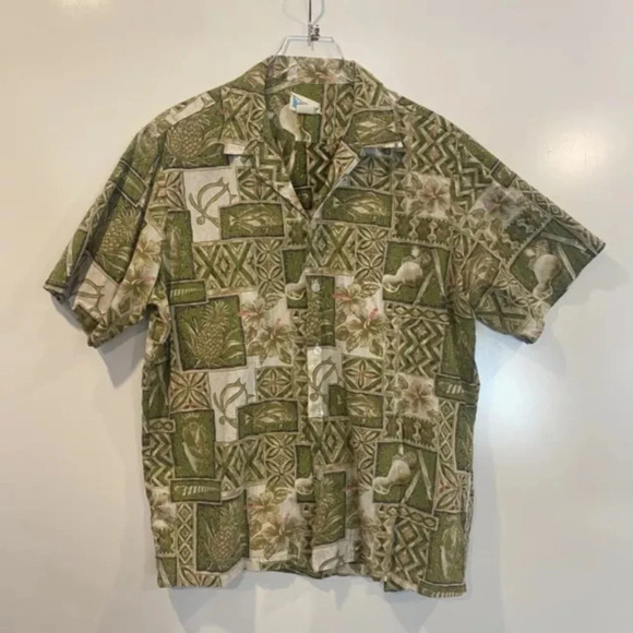 Vintage Pride of Hawaii Hawaiian Tropical Shirt Men’s Size‎ XL (137) - Picture 1 of 3